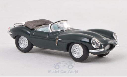 Jaguar XK 1/87 Ricko SS grün RHD Verdeck geöffnet ohne Vitrine modellautos