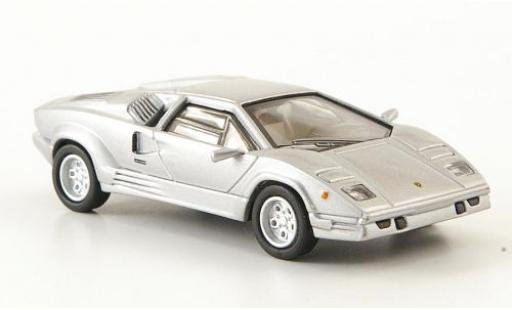 Lamborghini Countach 1/87 Ricko 25th Anniversary silber 1989 modellautos