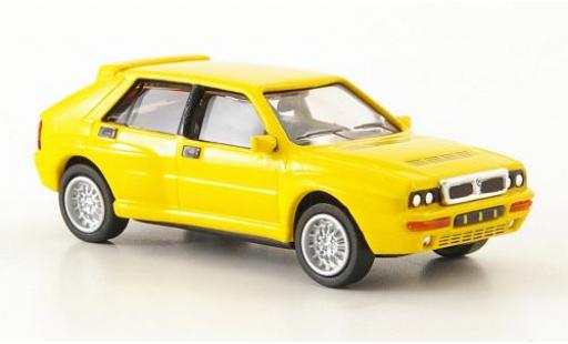 Lancia Delta 1/87 Ricko HF Integrale Evo 2 gelb 1992 modellautos