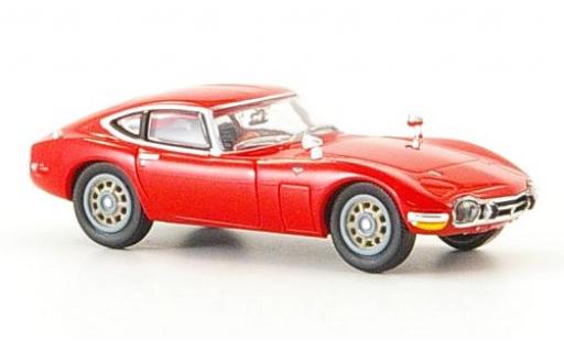 Toyota 2000 GT 1/87 Ricko rot modellautos