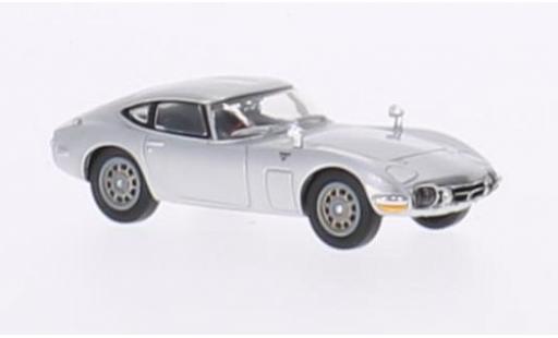 Toyota 2000 GT 1/87 Ricko silber RHD modellautos