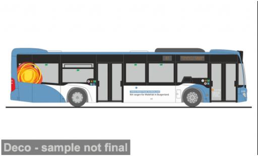 Mercedes Citaro 1/87 Rietze 2012 Verkehrsbetriebe Burgenland (A) 1:87 modellautos