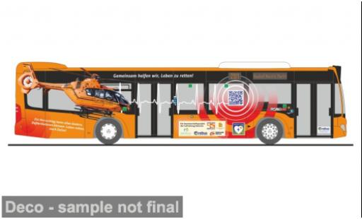 Modellautos Mercedes Citaro 1/87 Rietze 2015 rebus Rostock - Rettungsbus 1:87 Mercedes Citaro 1/87 Rietze 2015 rebus Rostock - Rettungsbus 1:87 modellautos