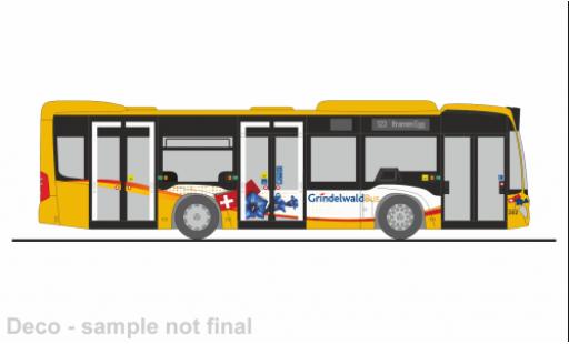Mercedes Citaro 1/87 Rietze K 2012 Grindelwald (CH) 1:87 modellautos