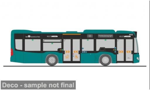 Modellautos Mercedes Citaro 1/87 Rietze K 2012 traffiQ Frankfurt 1:87 Mercedes Citaro 1/87 Rietze K 2012 traffiQ Frankfurt 1:87 modellautos