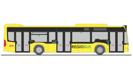 Mercedes Citaro 1/87 Rietze Zillertalbahn Regiobus 2015 modellautos