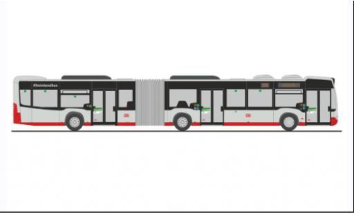 Mercedes Citaro 1/87 Rietze G DB - Rheinlandbus 2012 modellautos