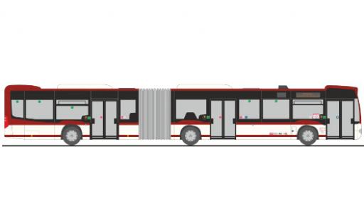 Mercedes Citaro 1/87 Rietze G EVAG Erfurt 2012 modellautos