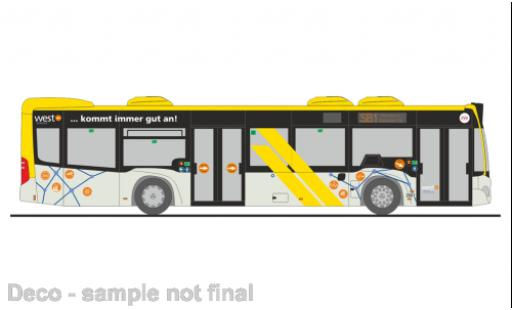 Mercedes Citaro 1/87 Rietze WestVerkehr Geilenkirchen 2015 modellautos