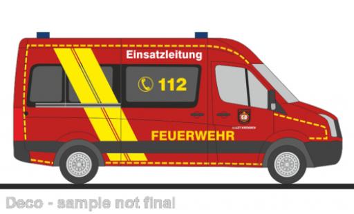 Modellautos Volkswagen Crafter 1/87 Rietze fourgon HD pompiers Kremmen Volkswagen Crafter 1/87 Rietze fourgon HD pompiers Kremmen modellautos