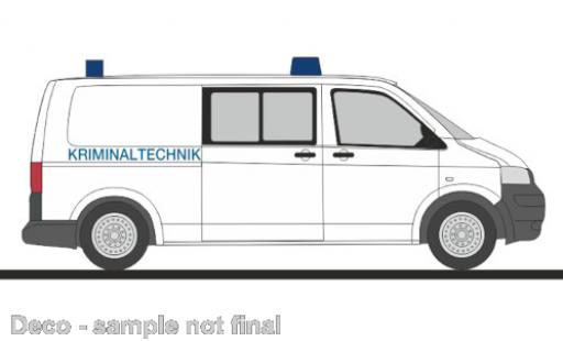 Volkswagen T5 1/87 Rietze Kriminaltechnik 2010 modellautos