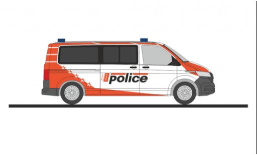 Modellautos Volkswagen T6 1/87 Rietze .1 bus police Wallis (CH) Volkswagen T6 1/87 Rietze .1 bus police Wallis (CH) modellautos