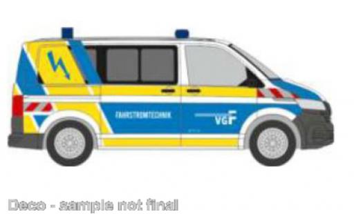 Volkswagen T6 1/87 Rietze .1 bus VGF Frankfurt Fahrstromtechnik modellautos