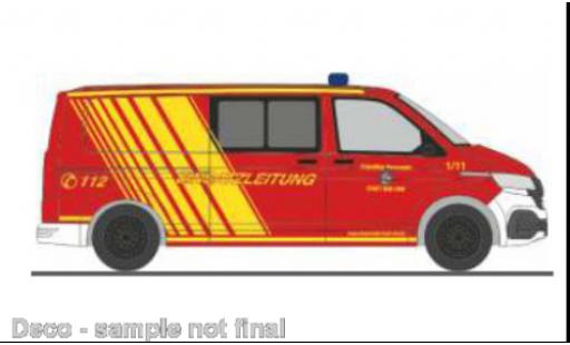 Modellautos Volkswagen T6 1/87 Rietze .1 pompiers Bad Orb Volkswagen T6 1/87 Rietze .1 pompiers Bad Orb modellautos