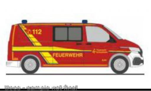 Modellautos Volkswagen T6 1/87 Rietze .1 pompiers Schopfheim Volkswagen T6 1/87 Rietze .1 pompiers Schopfheim modellautos