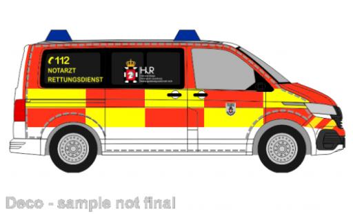 Modellautos Volkswagen T6 1/87 Rietze bus Herzogtum Lauenburg services de secours Volkswagen T6 1/87 Rietze bus Herzogtum Lauenburg services de secours modellautos