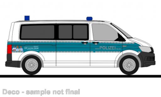 Modellautos Volkswagen T6 1/87 Rietze bus police Rheinland Pfalz Volkswagen T6 1/87 Rietze bus police Rheinland Pfalz modellautos