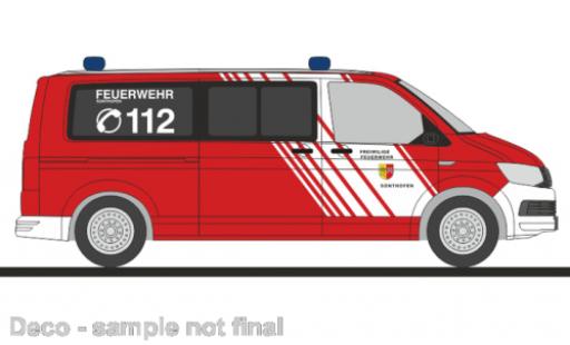 Modellautos Volkswagen T6 1/87 Rietze bus pompiers Sonthofen Volkswagen T6 1/87 Rietze bus pompiers Sonthofen modellautos
