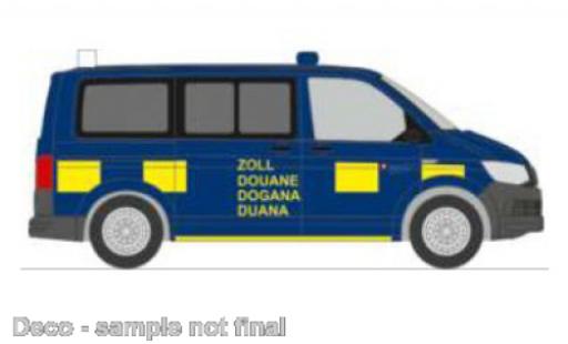 Volkswagen T6 1/87 Rietze bus Zoll (CH) modellautos