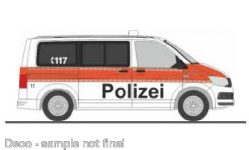 Modellautos Volkswagen T6 1/87 Rietze Stadtpolizei Zürich Volkswagen T6 1/87 Rietze Stadtpolizei Zürich modellautos