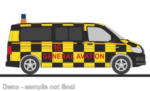 Volkswagen T6 1/87 Rietze surveillance de la circulation aéroport Hamburg modellautos
