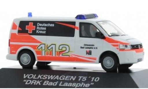 Modellautos Volkswagen T5 1/87 Rietze DRK Bad Laasphe 2010 Volkswagen T5 1/87 Rietze DRK Bad Laasphe 2010 modellautos