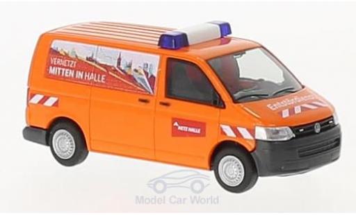 Modellautos Volkswagen T5 1/87 Rietze Entstörungsdienst Gas - Netz Halle Volkswagen T5 1/87 Rietze Entstörungsdienst Gas - Netz Halle modellautos