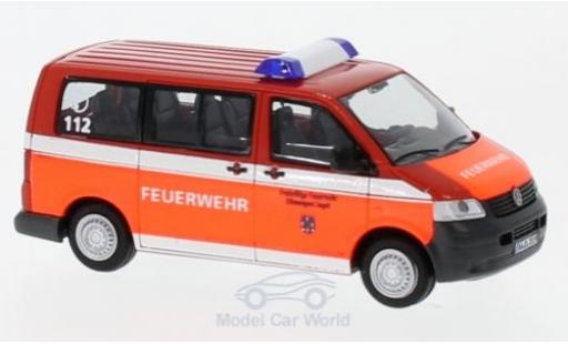 Modellautos Volkswagen T5 1/87 Rietze Feuerwehr Ellwangen 2003 Volkswagen T5 1/87 Rietze Feuerwehr Ellwangen 2003 modellautos