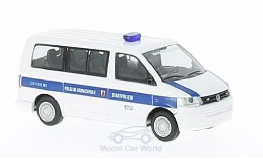 Modellautos Volkswagen T5 1/87 Rietze GP Polizia Municipale (IT) ohne Vitrine Volkswagen T5 1/87 Rietze GP Polizia Municipale (IT) ohne Vitrine modellautos