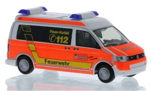 Modellautos Volkswagen T5 1/87 Rietze RTW Feuerwehr Remscheid 2010 Volkswagen T5 1/87 Rietze RTW Feuerwehr Remscheid 2010 modellautos
