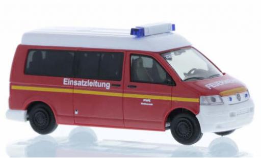 Volkswagen T5 1/87 Rietze Werkfeuerwehr RWE Weisweiler modellautos