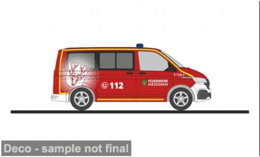 Volkswagen T6 1/87 Rietze .1 Feuerwehr Hirzenhain 1:87 modellautos
