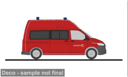 Volkswagen T6 1/87 Rietze .1 FW Greifswald Gefahrguteinheit Nord 1:87 modellautos
