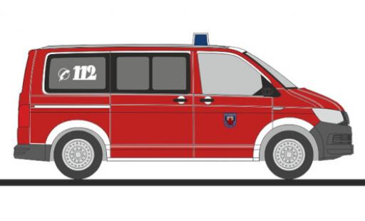 Volkswagen T6 1/87 Rietze Bus Feuerwehr Unna modellautos