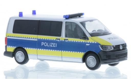 Volkswagen T6 1/87 Rietze Bus Polizei Hamburg modellautos