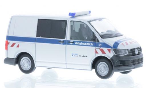 Volkswagen T6 1/87 Rietze Verkehrsaufsicht Wuppertal modellautos