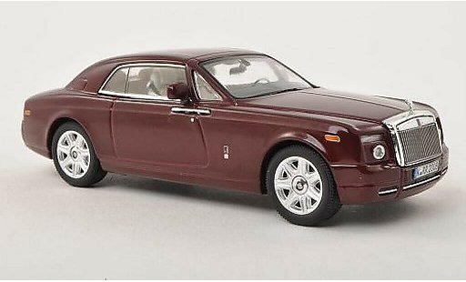 Rolls Royce Phantom Coupe 1/43 IXO rot LHD 2008 modellautos
