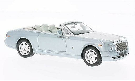 Rolls Royce Phantom Drophead Coupe 1/43 IXO blau/grau 2009 modellautos