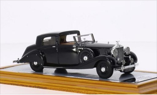 Rolls Royce Phantom Hooper 1/43 Ilario III Sedanca De Ville schwarz RHD 1937 modellautos