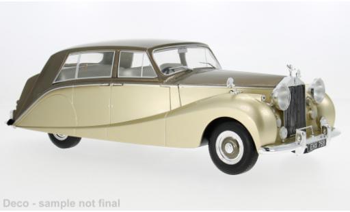 Rolls Royce Silver Wraith 1/18 MCG Empress by Hooper braun/gold 1956 1:18 modellautos