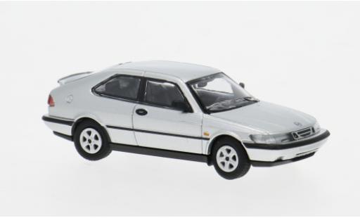 Saab 900 1/87 Minichamps Turbo 16S (Aero) Coupe silber 1987 1:87 modellautos