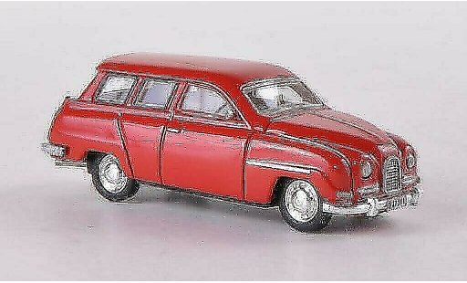 Saab 95 Base 1/87 Neo rot 1961 modellautos