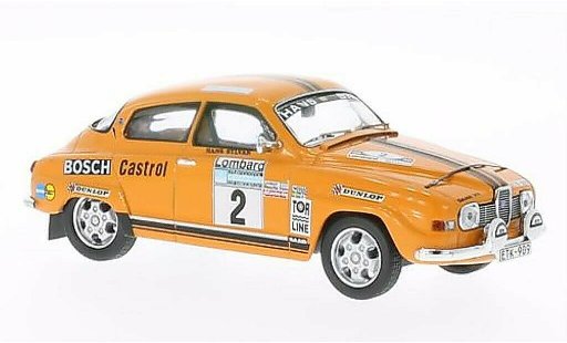 Saab 96 RAC Rally 1/43 IXO V4 No.2 1974 /H.Sylvan modellautos