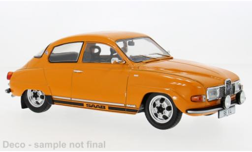 Saab 96 1/18 MCG V4 orange 1970 1:18 modellautos