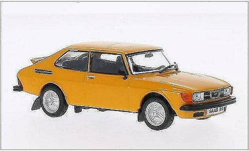 Saab 99 Turbo 1/43 WhiteBox Combi Coupe orange 1977 modellautos