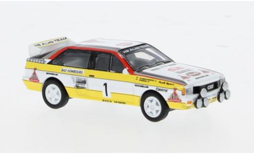 Modellautos Audi Quattro 1/87 Schuco No.1 HB Rallye WM Rallye Monte Carlo 1984 1:87 Audi Quattro 1/87 Schuco No.1 HB Rallye WM Rallye Monte Carlo 1984 1:87 modellautos