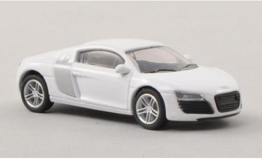 Audi R8 1/87 Schuco weiss/silber modellautos