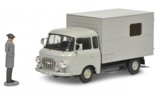 Modellautos Barkas B 1000 1/43 Schuco Kofferwagen grau avec figurine Barkas B 1000 1/43 Schuco Kofferwagen grau avec figurine modellautos