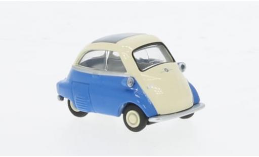 Bmw Isetta 1/64 Schuco 250 blau/beige 1:64 modellautos
