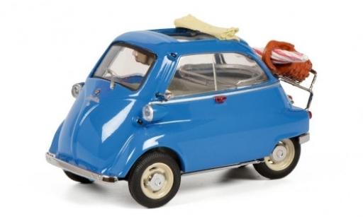 Modellautos Bmw Isetta 1/43 Schuco blau Picknick Bmw Isetta 1/43 Schuco blau Picknick modellautos